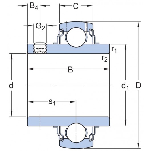 SKF YAR 211-2F/VA201 Insert bearings