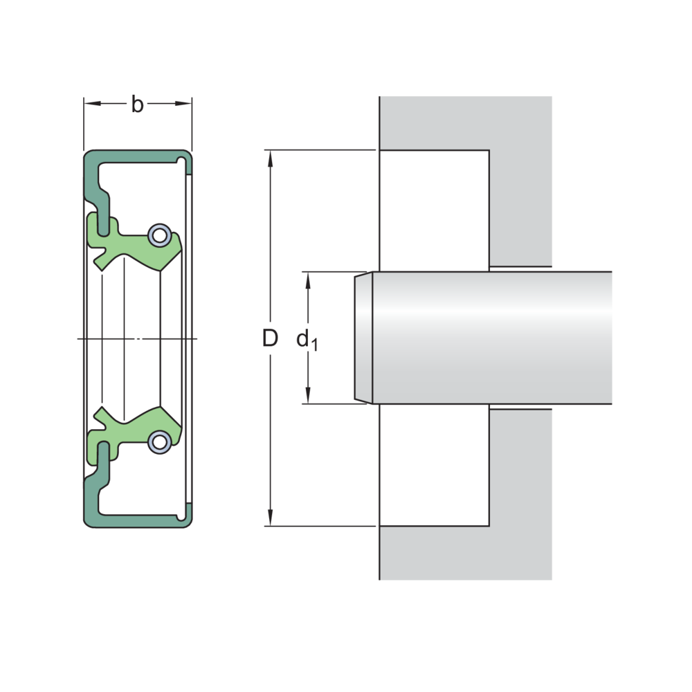 SKF 16404 Radial shaft seals