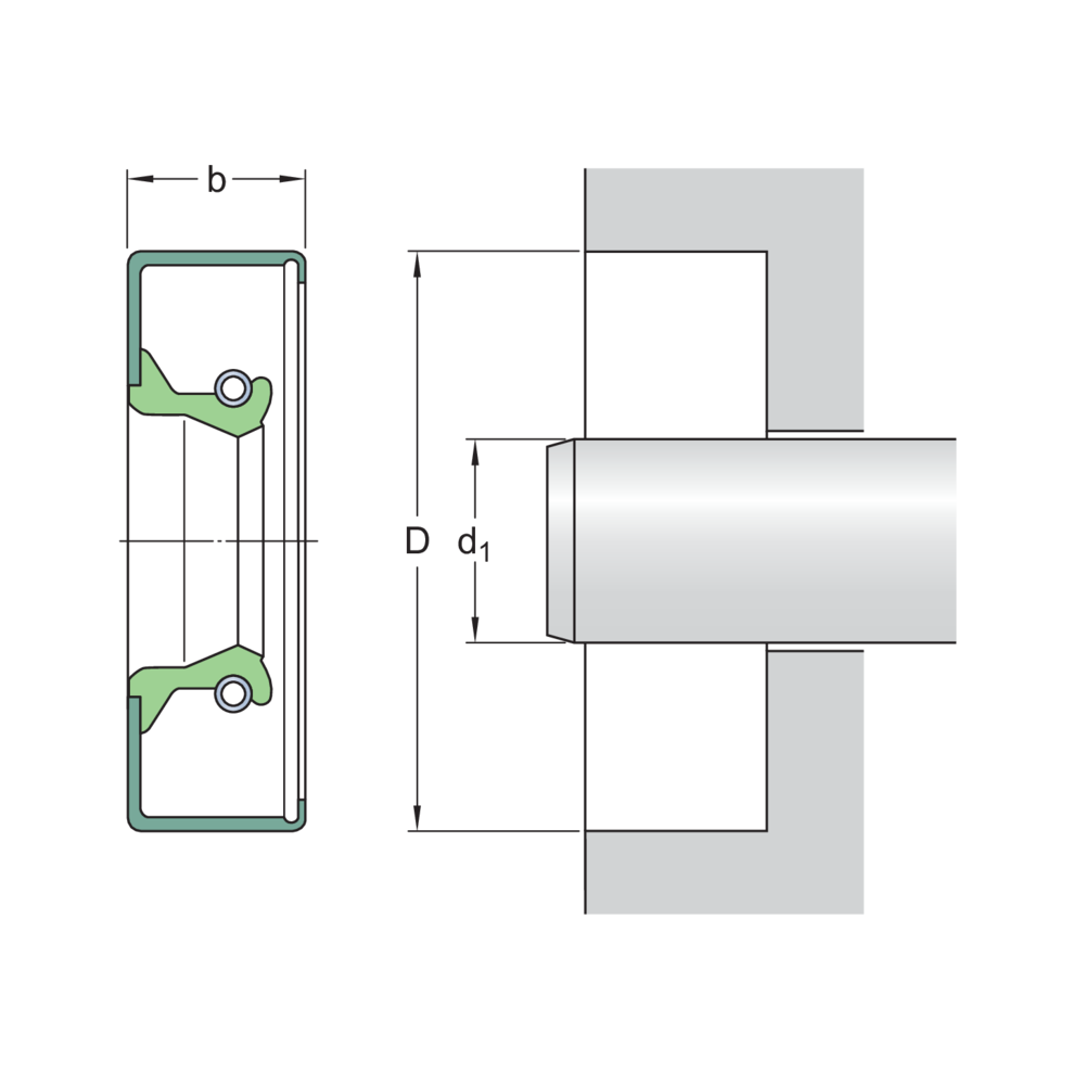 SKF 39851 Radial shaft seals