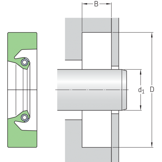 SKF 1425587 Radial shaft seals