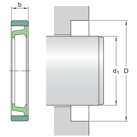 SKF SD 12X19X3 Radial shaft seals