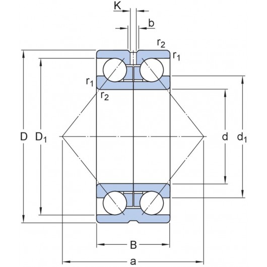 SKF 305262 D Tapered roller bearings
