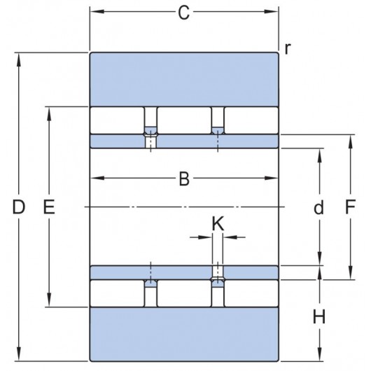 SKF 315268 B Cylindrical roller bearings