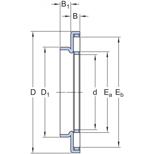 SKF AXW 20 Needle roller thrust bearings