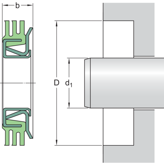 SFK 14971 Radial shaft seals