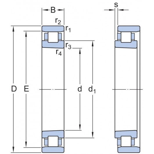 SKF N 1020 KTN9/HC5SP Super-precision cylindrical roller bearings
