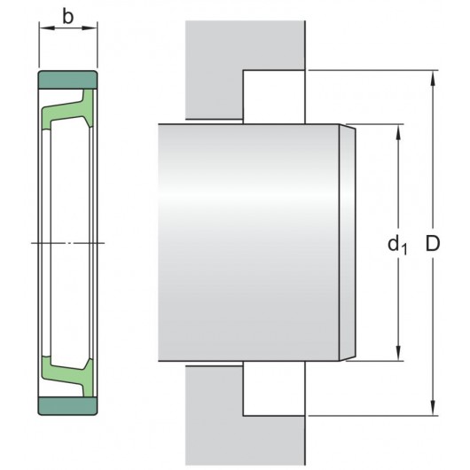 SKF SD 12X19X3 Radial shaft seals